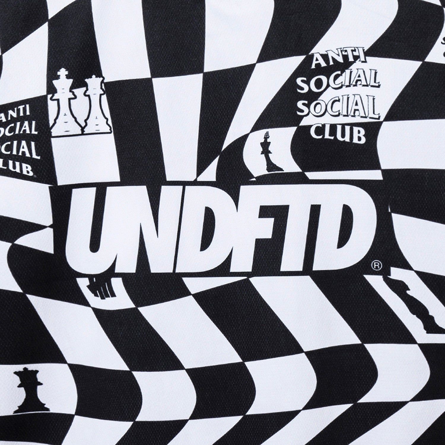 ASSC x Undefeated Submission Jersey - White/Black sold by Anti Social Social Club product image thumbnail 4