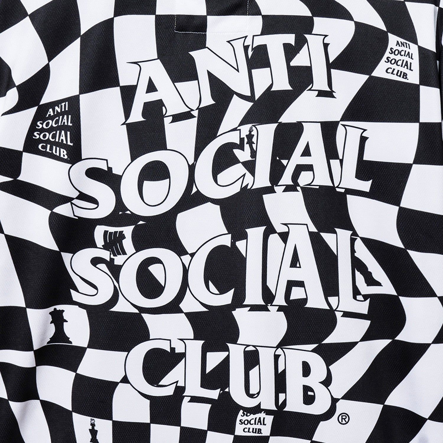 ASSC x Undefeated Submission Jersey - White/Black sold by Anti Social Social Club product image thumbnail 3