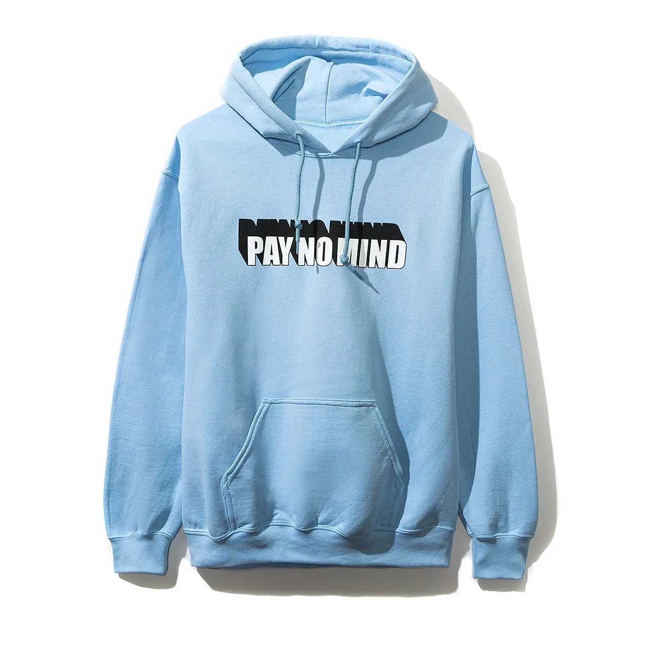 Pay No Mind Blue Hoodie sold by Anti Social Social Club
