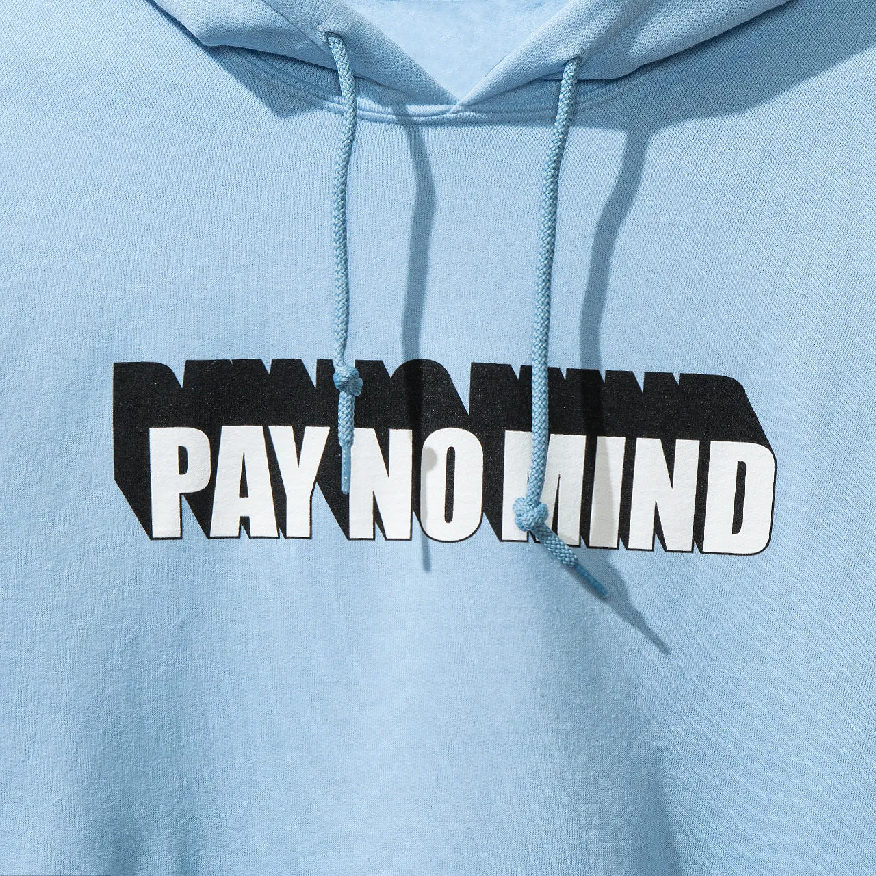 Pay No Mind Blue Hoodie sold by Anti Social Social Club product image thumbnail 4