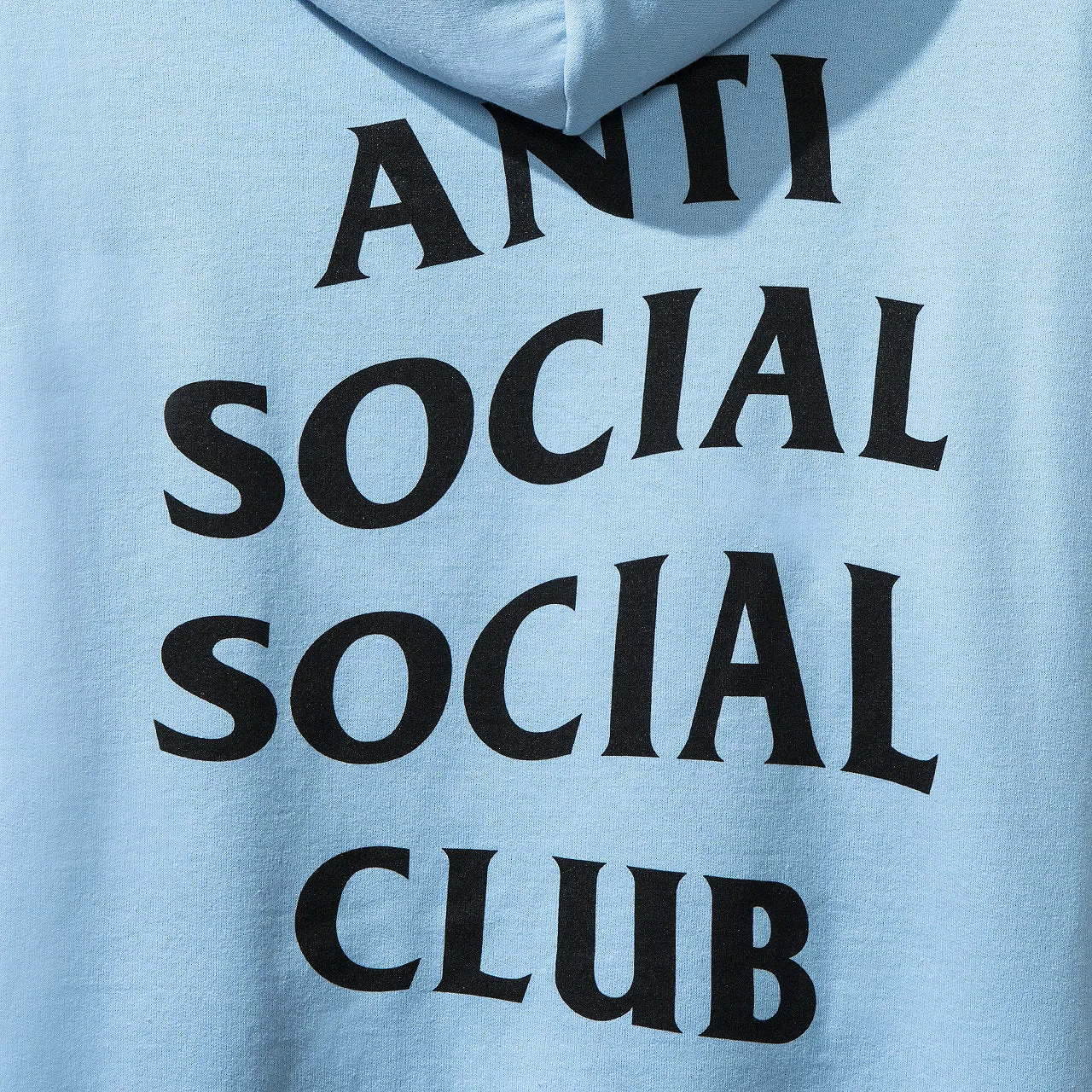 Pay No Mind Blue Hoodie sold by Anti Social Social Club product image thumbnail 3