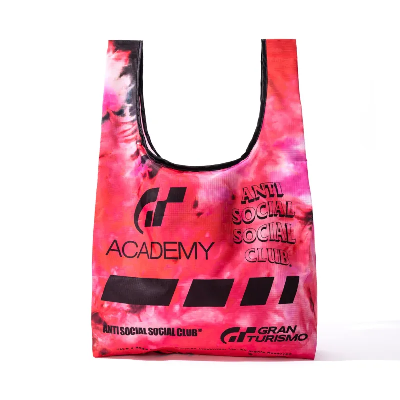 Tie-Dye Foldable Tote Bag - Red sold by Anti Social Social Club