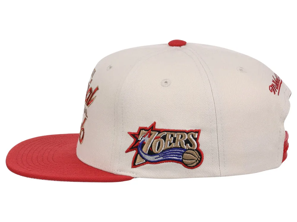 ASSC x Mitchell & Ness Philadelphia 76ers NBA Snapback sold by Anti Social Social Club product image thumbnail 4