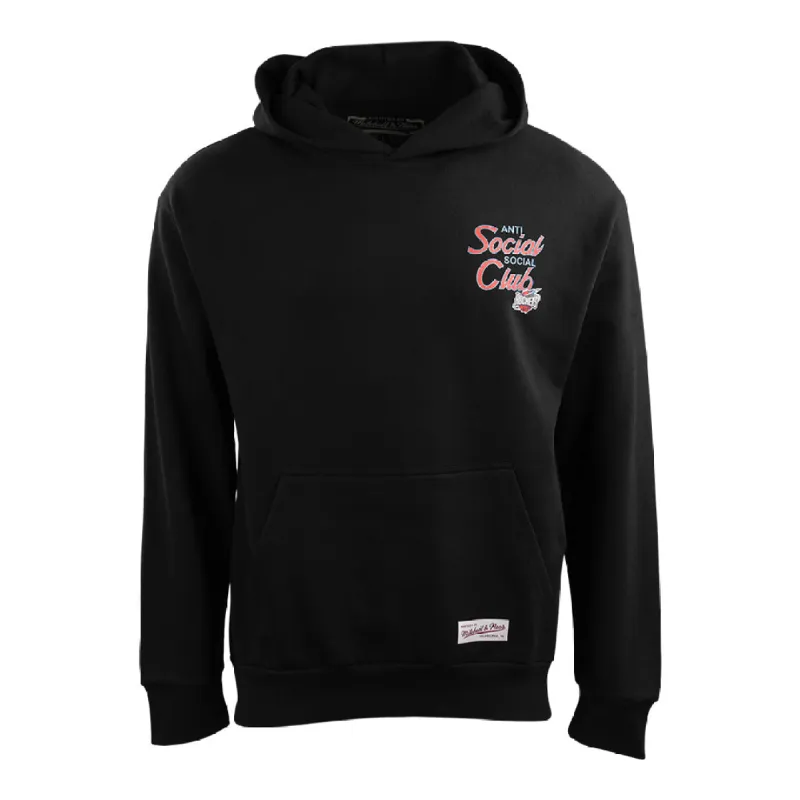 ASSC x Mitchell & Ness Houston Rockets NBA Coach Script Hoodie made by Anti Social Social Club