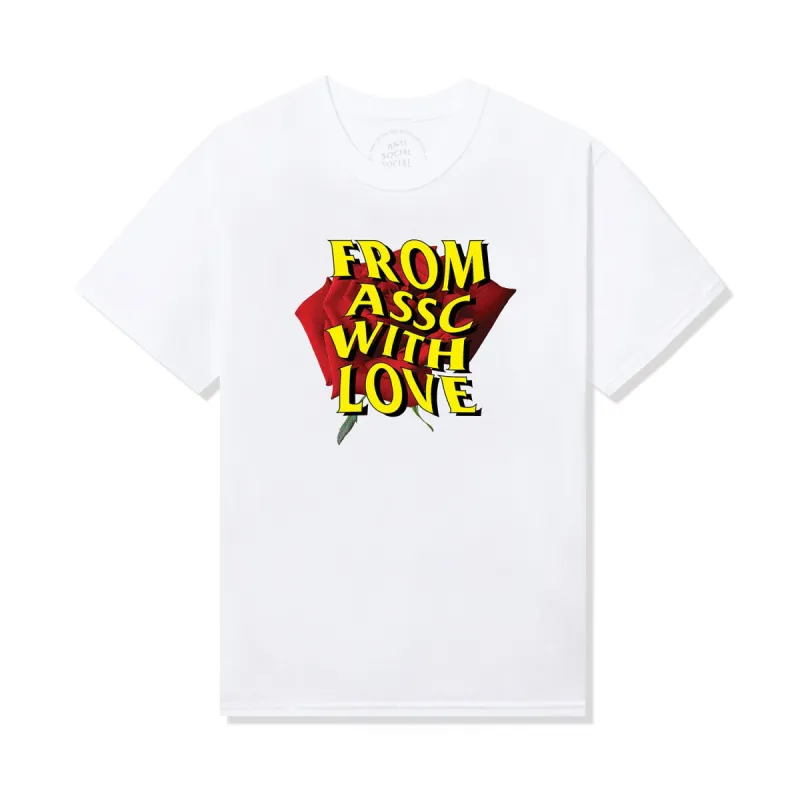 With Love Tee - White sold by Anti Social Social Club