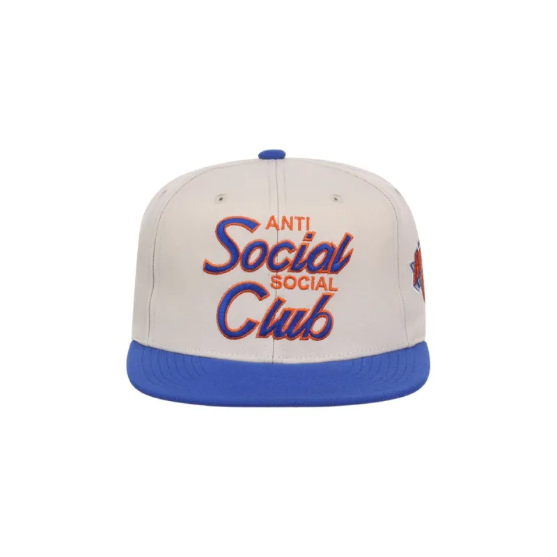 ASSC x Mitchell & Ness New York Knicks NBA Snapback sold by Anti Social Social Club