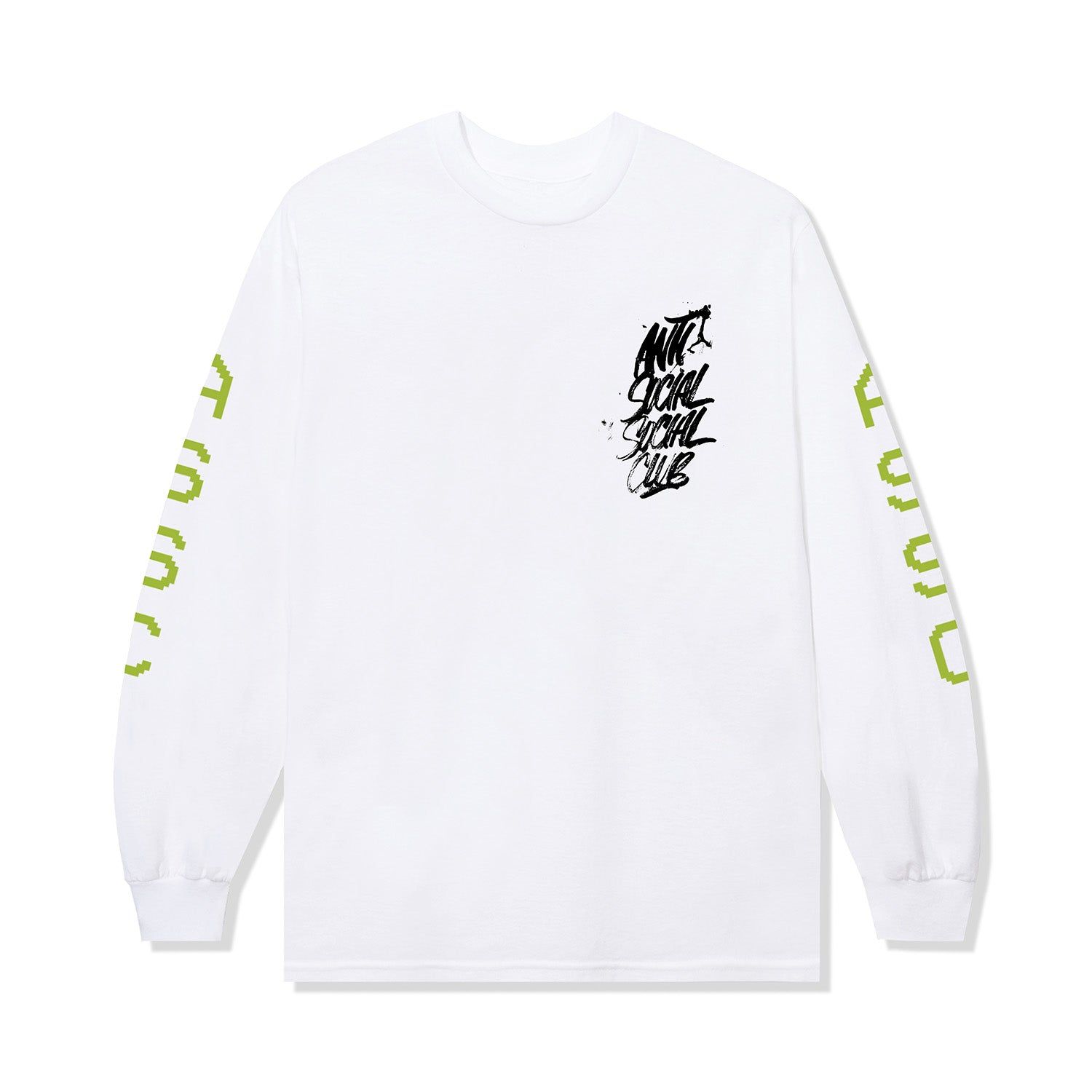 Dystopian Crime Wave Long Sleeve Tee - White sold by Anti Social Social Club product image thumbnail 2