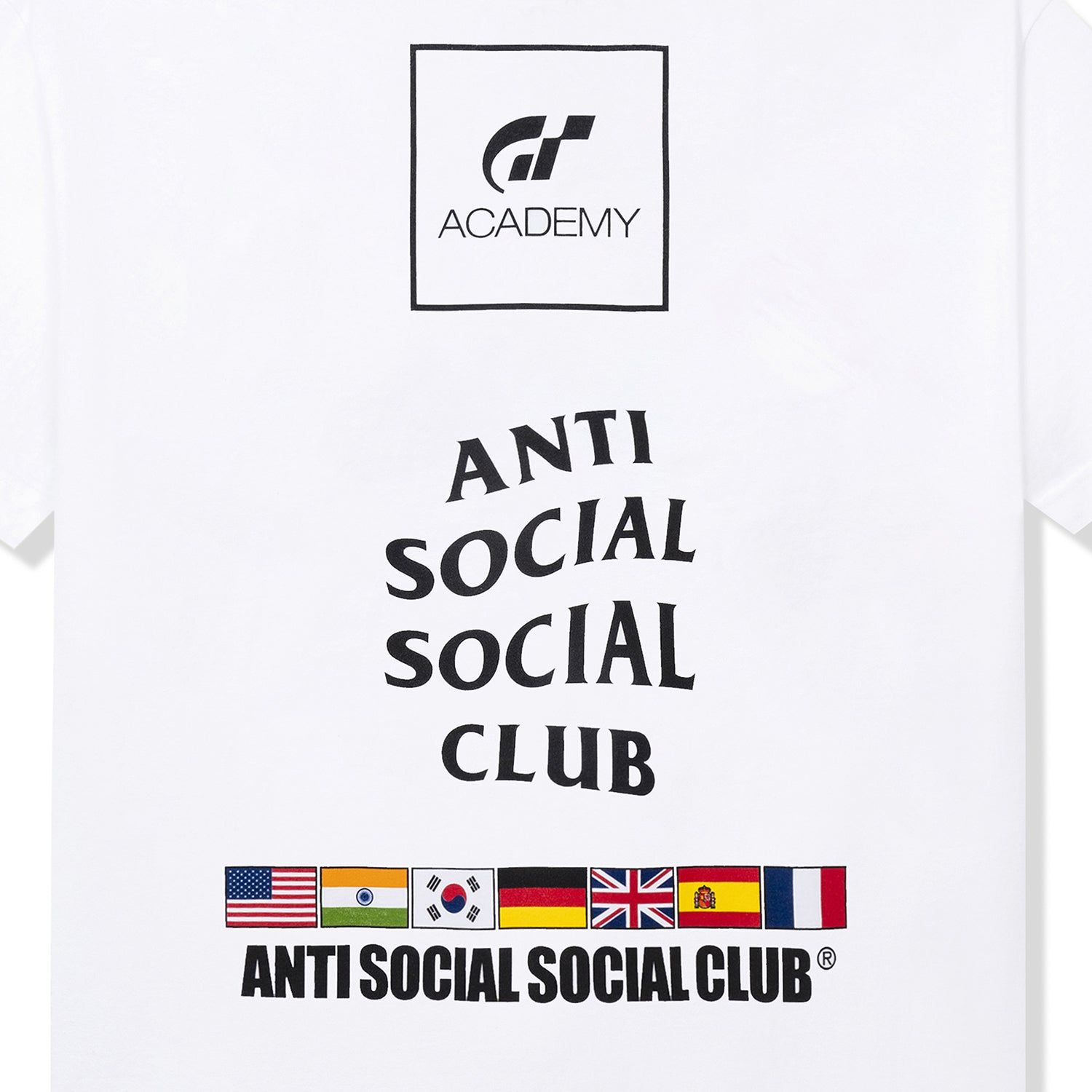ASSC x Gran Turismo Flag Tee - White sold by Anti Social Social Club product image thumbnail 2