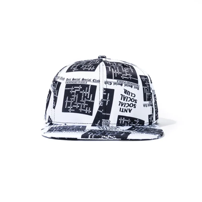 Puzzled Cap made by Anti Social Social Club