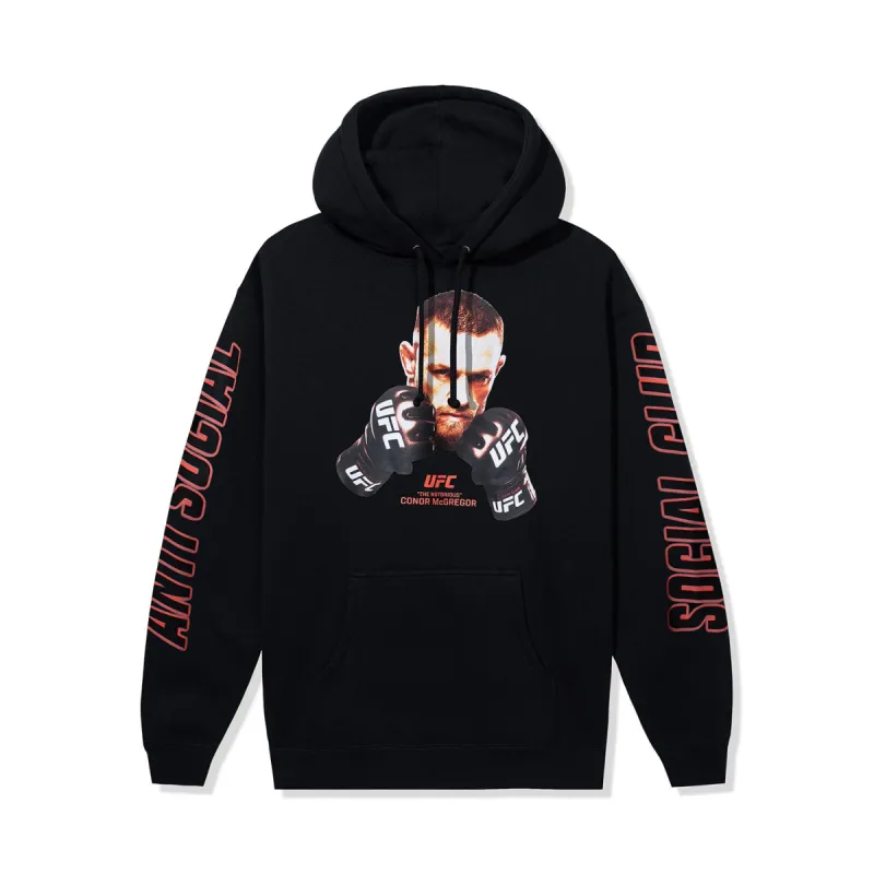 ASSC x UFC Notorious Hoodie - Black sold by Anti Social Social Club