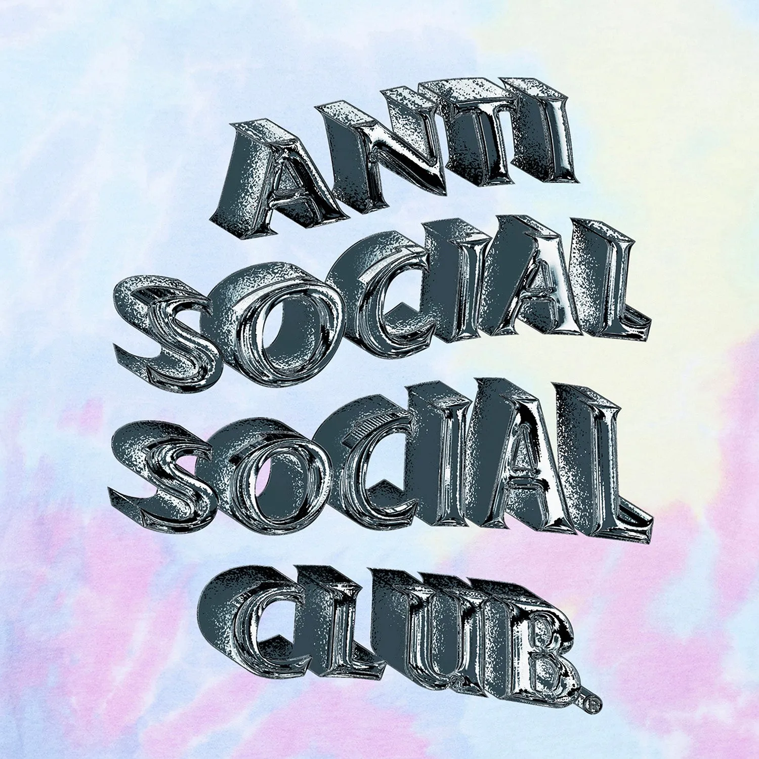 Not Fair Tie-Dye Tee - Pastel Rainbow sold by Anti Social Social Club product image thumbnail 4
