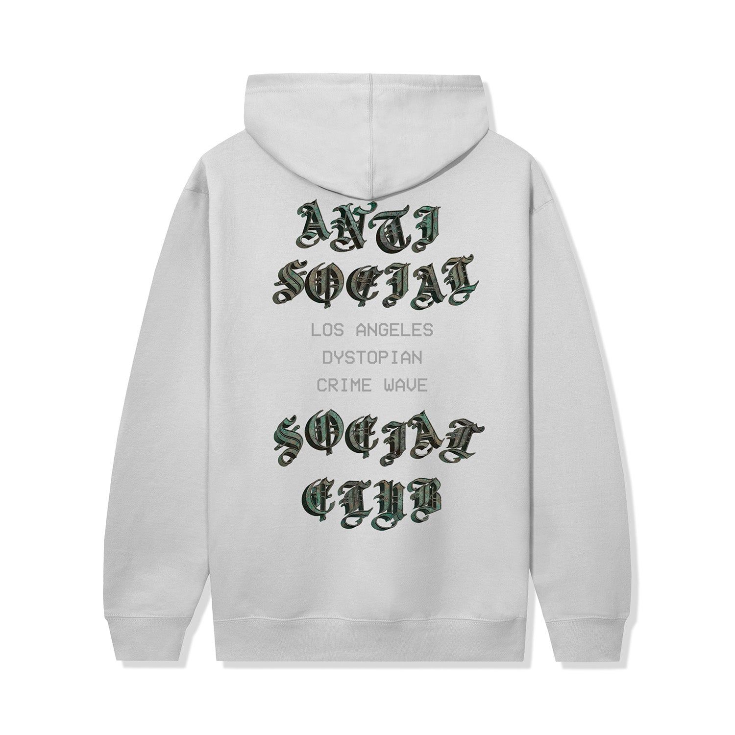 Patina Hoodie - Grey sold by Anti Social Social Club