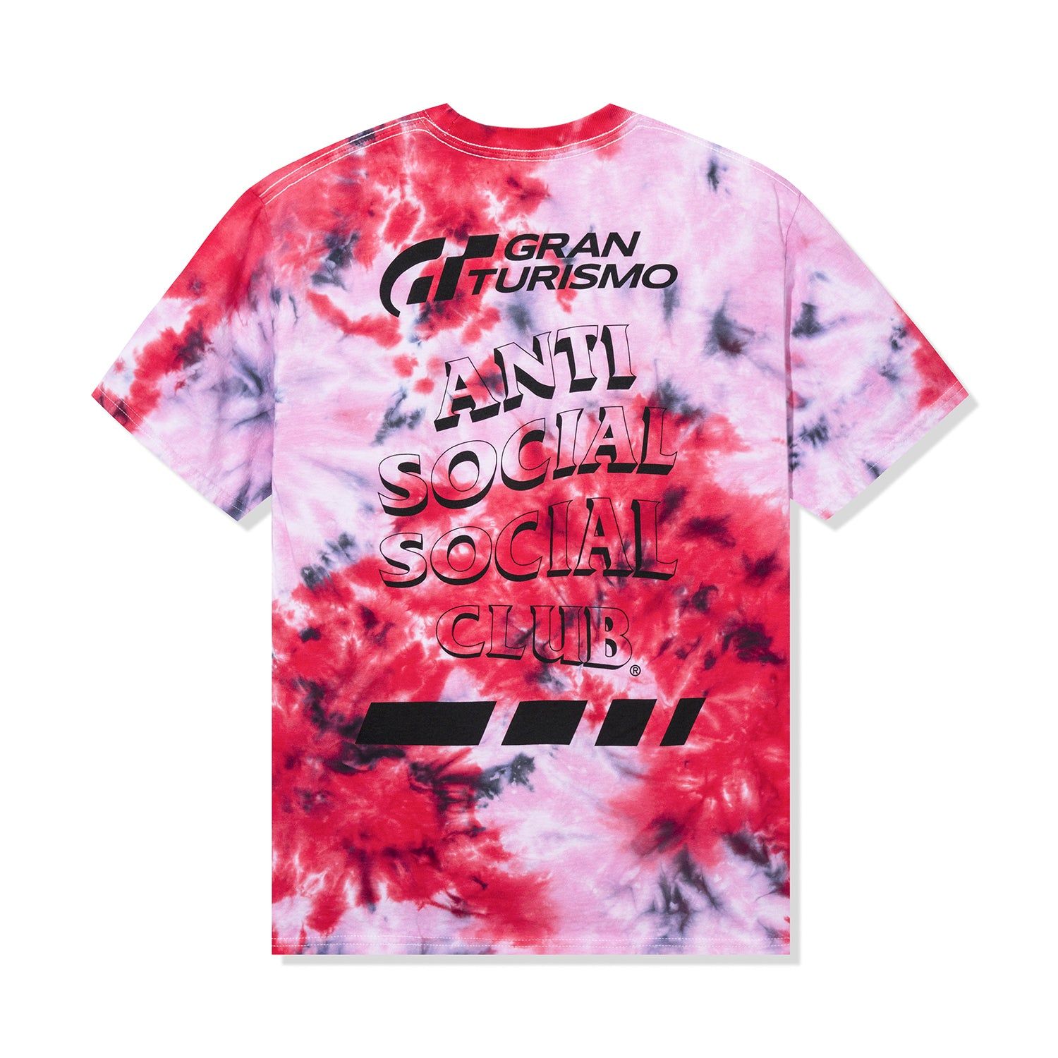 ASSC x Gran Turismo Tie-Dye Tee - Red sold by Anti Social Social Club