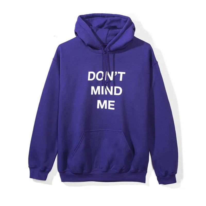 Lowkey Purple Hoodie made by Anti Social Social Club