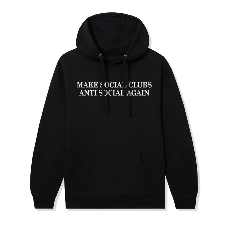 Double Hate Hoodie - Black sold by Anti Social Social Club