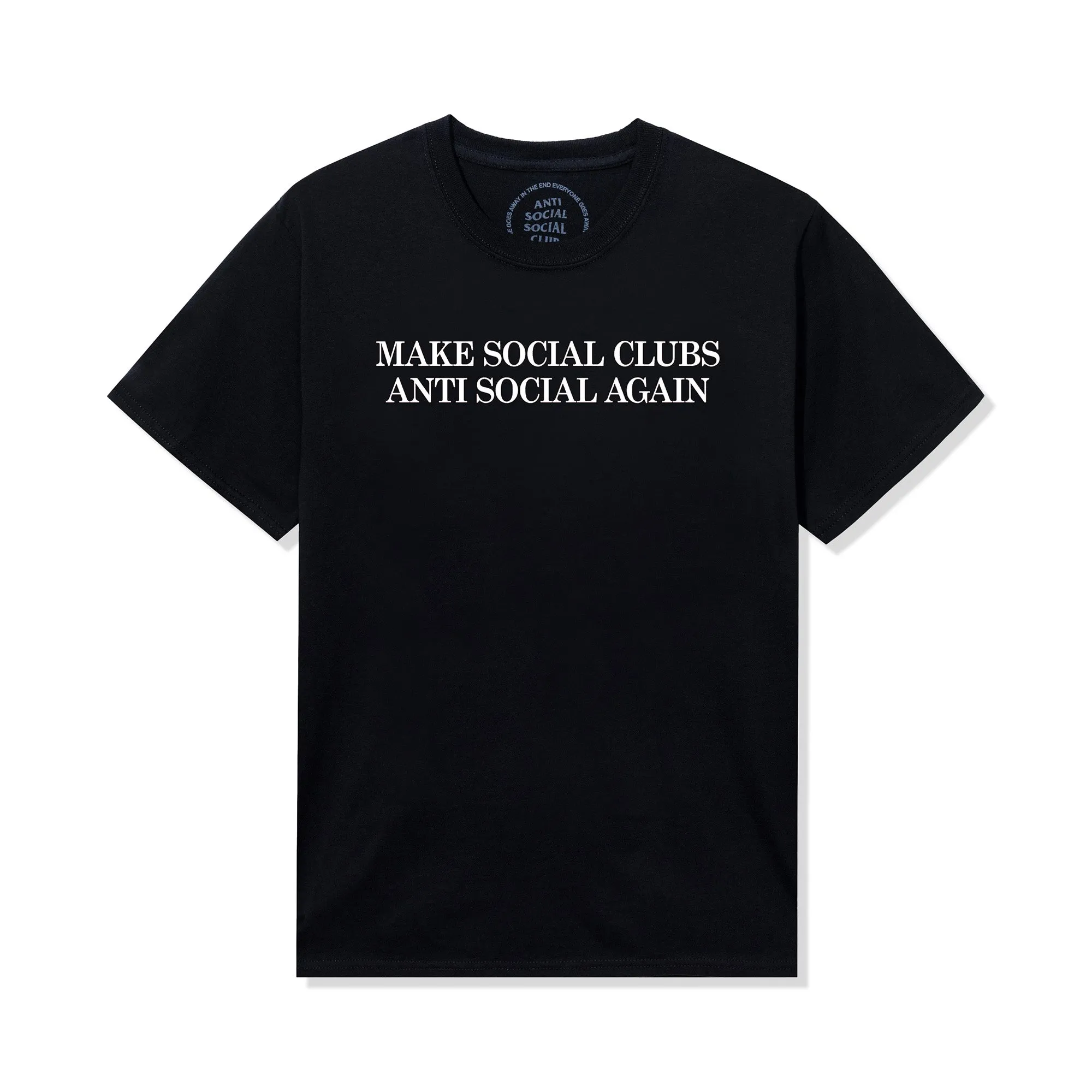 Double Hate Tee - Black sold by Anti Social Social Club