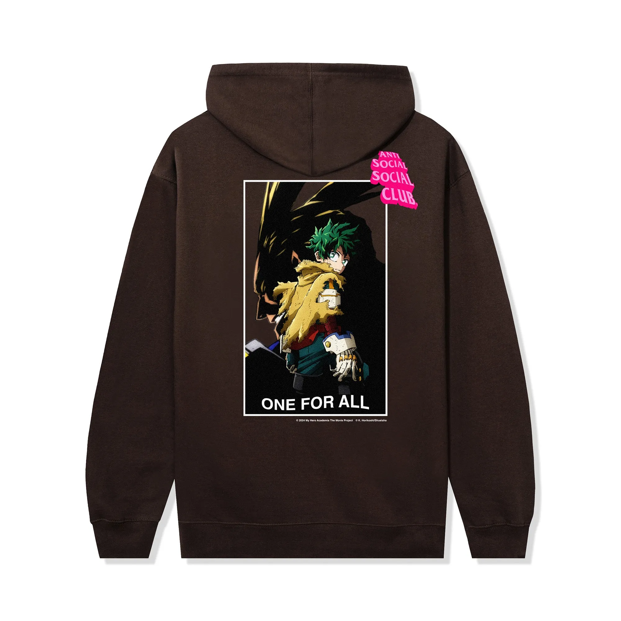 One For All Hoodie - Brown sold by Anti Social Social Club product image thumbnail 2