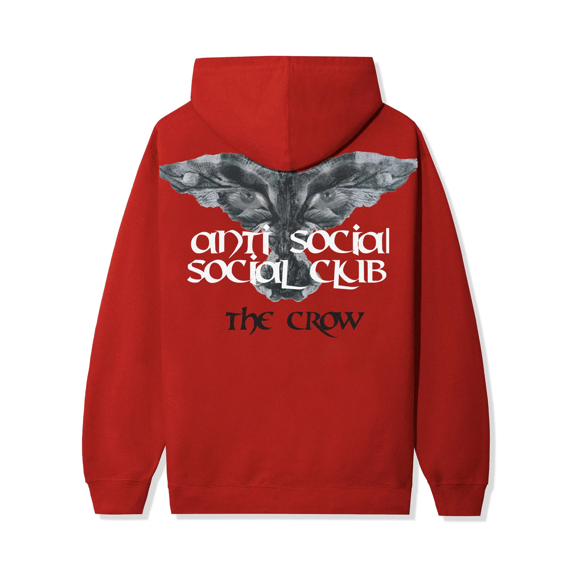 Crow 1 Hoodie - Red sold by Anti Social Social Club product image thumbnail 2