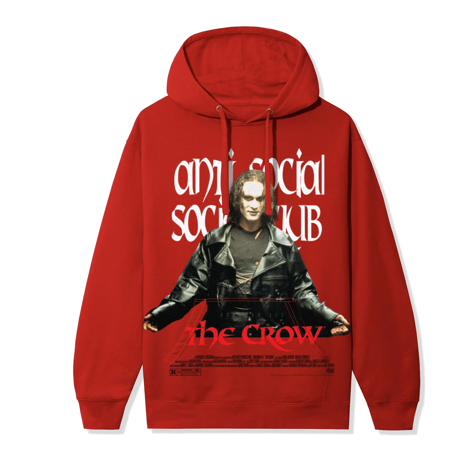 Crow 1 Hoodie - Red sold by Anti Social Social Club