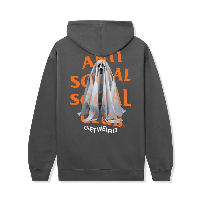 Get Weird Ghost Hoodie - Charcoal made by Anti Social Social Club