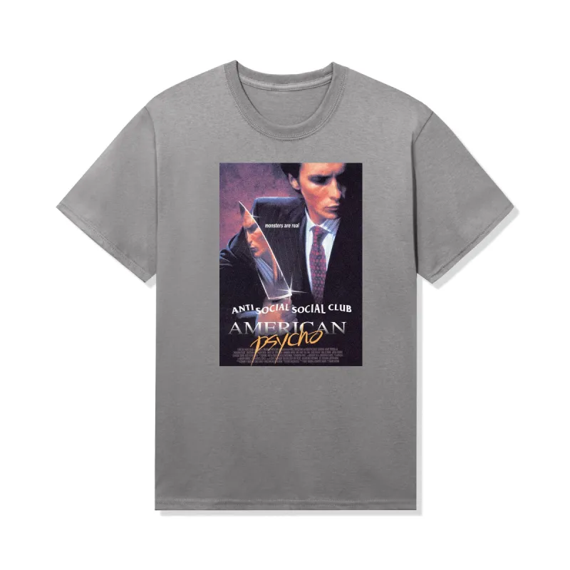 Psycho Monster Tee - Medium Grey made by Anti Social Social Club