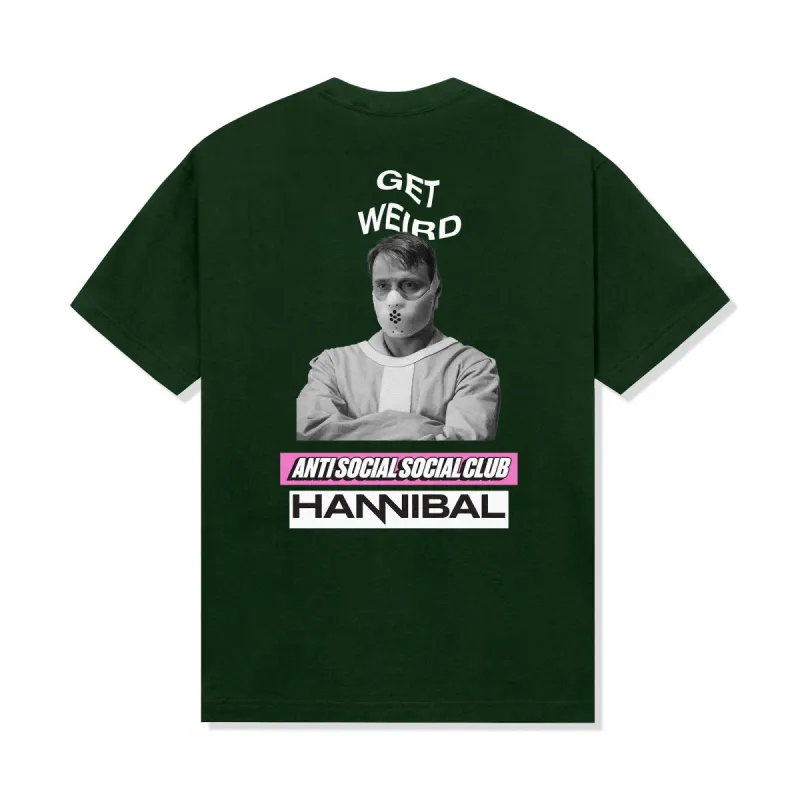 Hannibal Weird Tee - Forest Green made by Anti Social Social Club