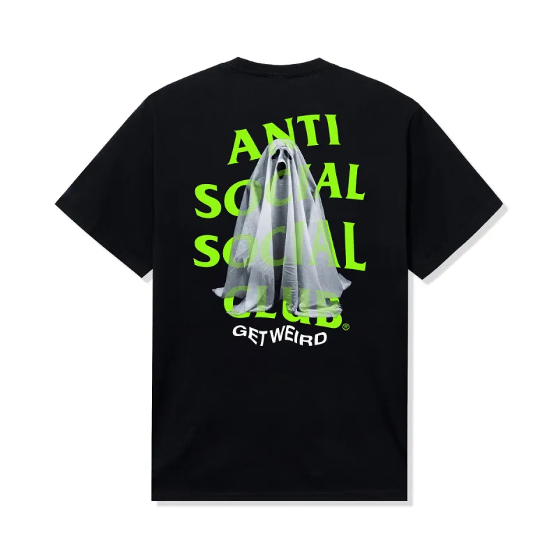 Get Weird Ghost Tee - Black made by Anti Social Social Club