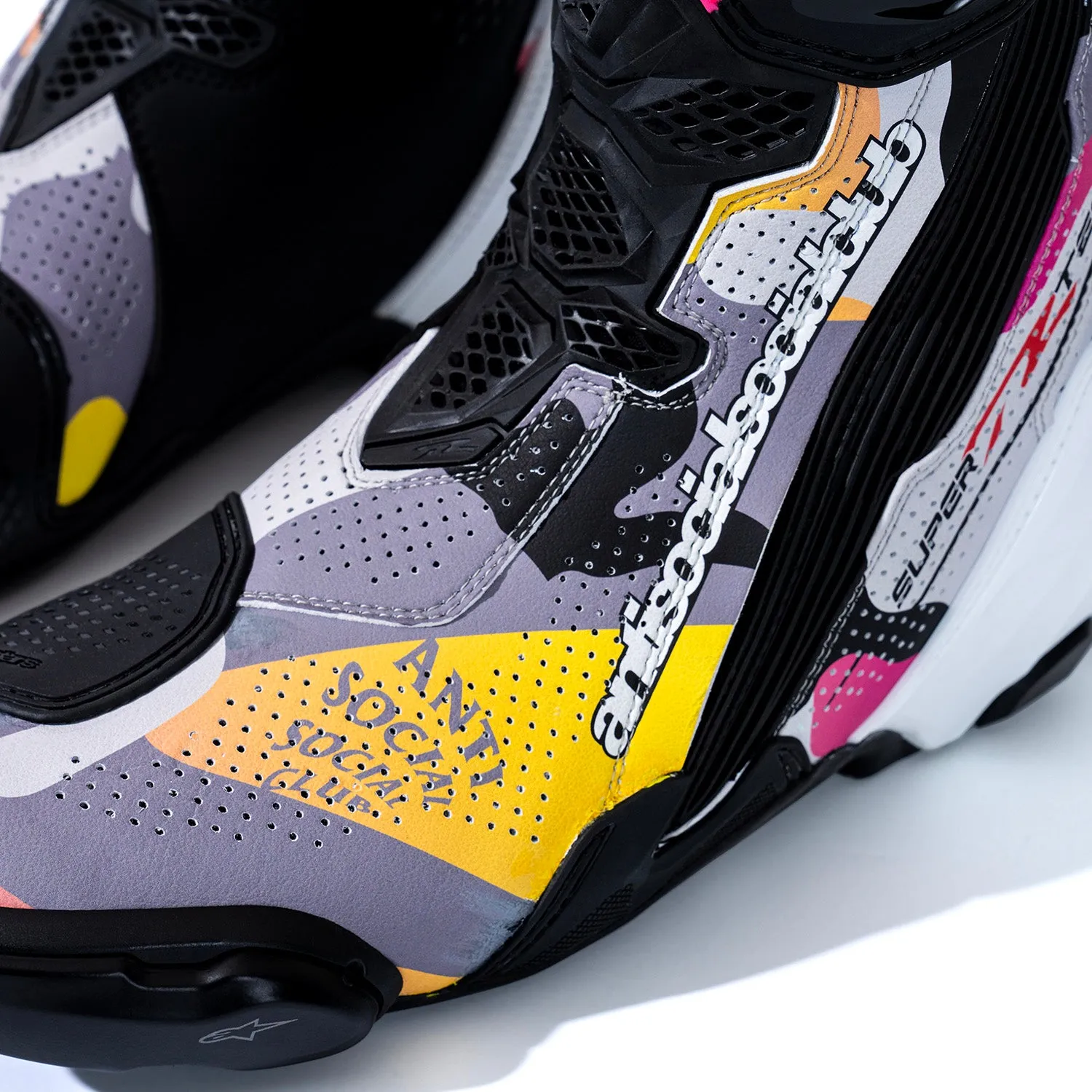 ASSC x Alpinestars Supertech R Boots sold by Anti Social Social Club product image thumbnail 4