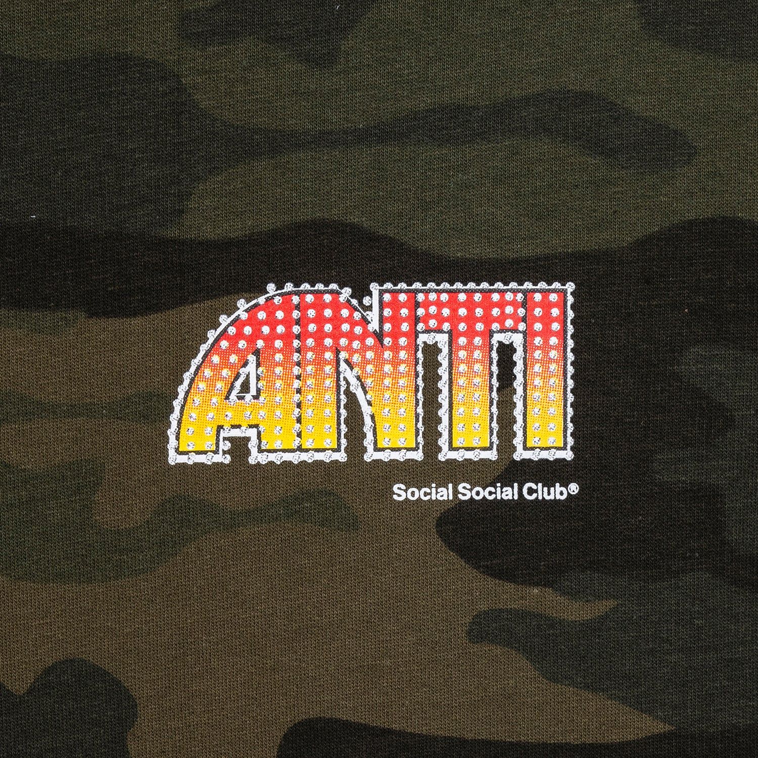 Sunsets and Car Crashes Camo Hoodie sold by Anti Social Social Club product image thumbnail 4