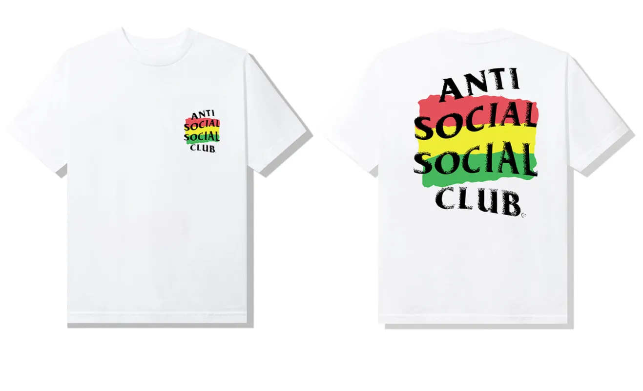 Bobsled White Tee made by Anti Social Social Club