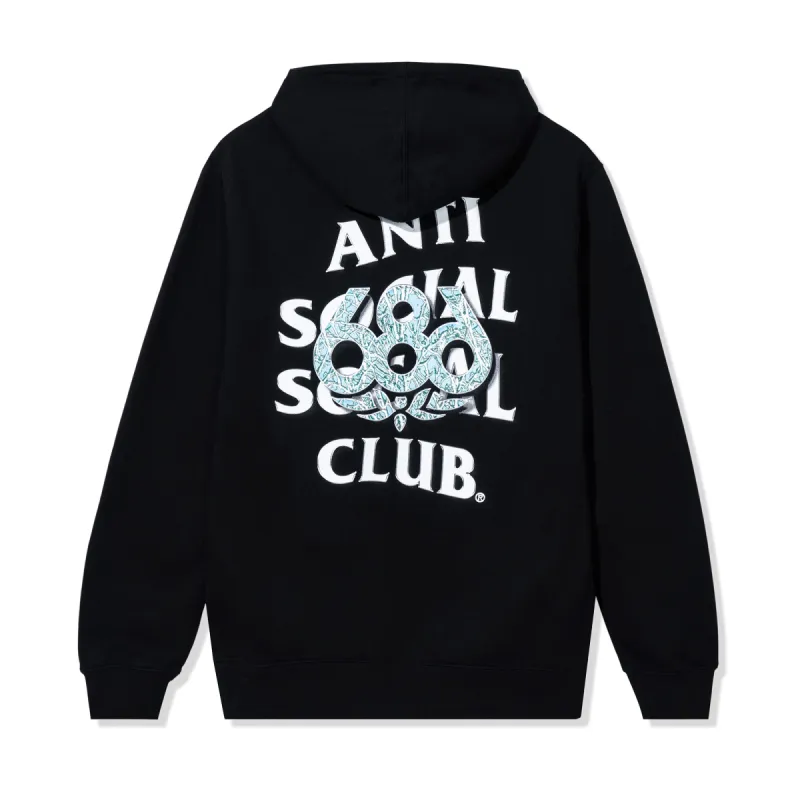 ASSC x 686 All Mountain Zip Hoodie - Black made by Anti Social Social Club