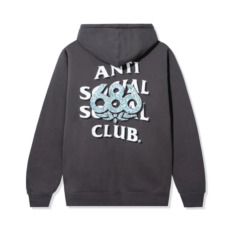 ASSC x 686 All Mountain Zip Hoodie - Charcoal made by Anti Social Social Club