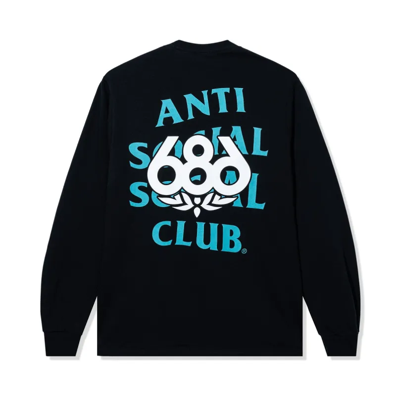 ASSC x 686 All-Mountain L/S Tee - Black made by Anti Social Social Club