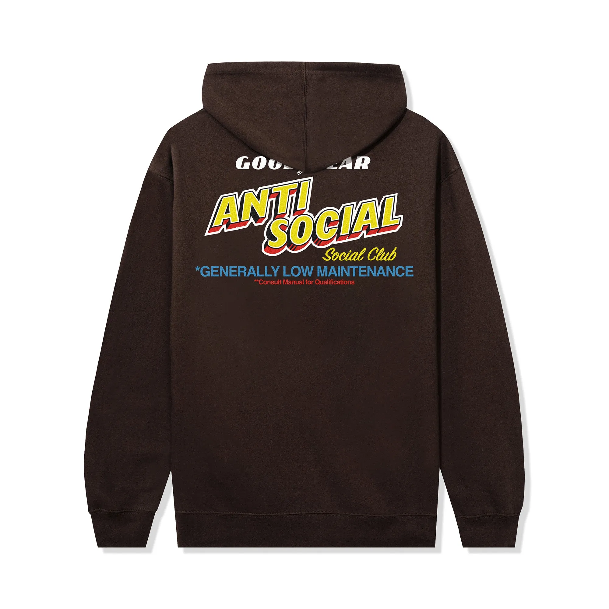 ASSC x Goodyear Generally Low Maintenance Hoodie sold by Anti Social Social Club