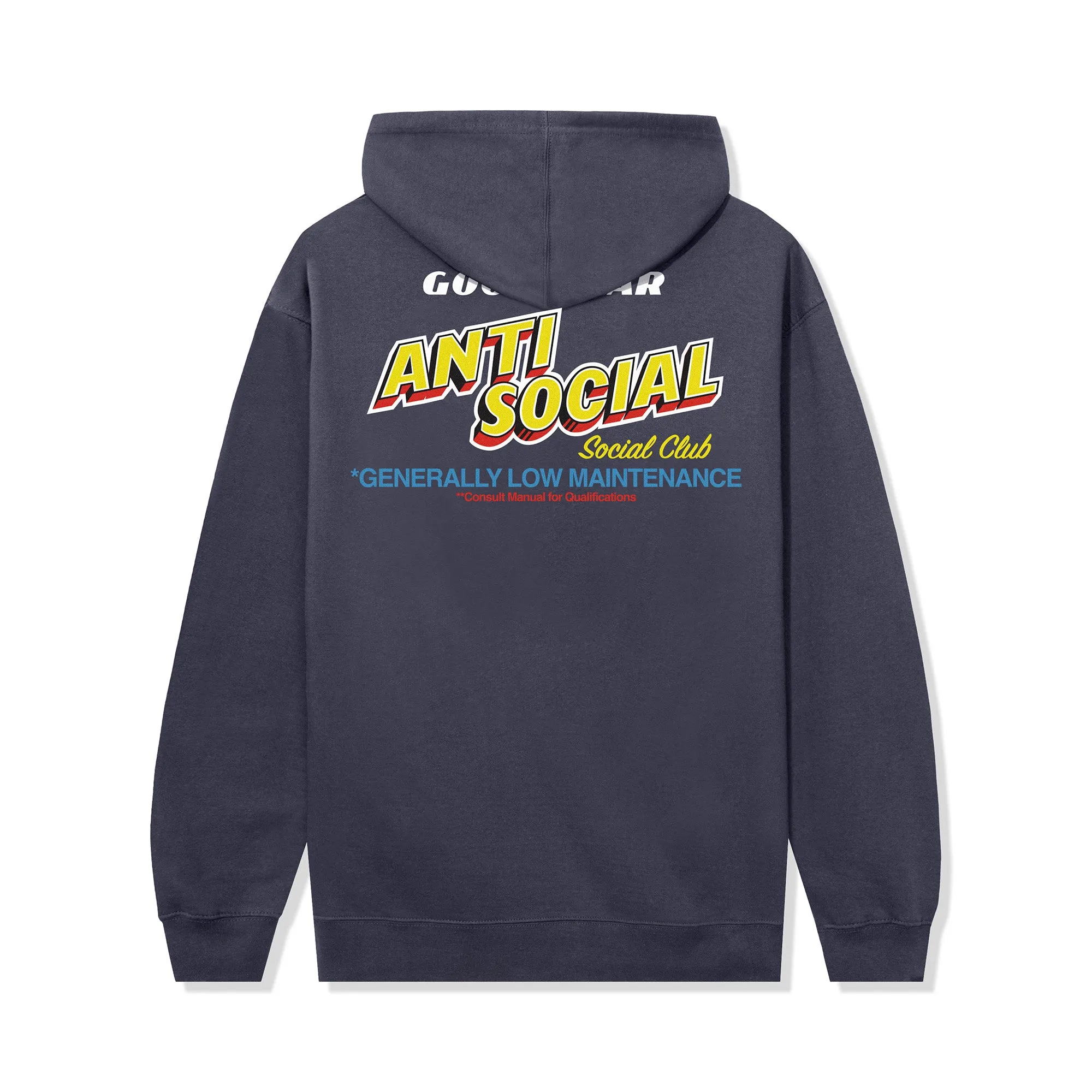 ASSC x Goodyear Generally Low Maintenance Hoodie sold by Anti Social Social Club product image thumbnail 3