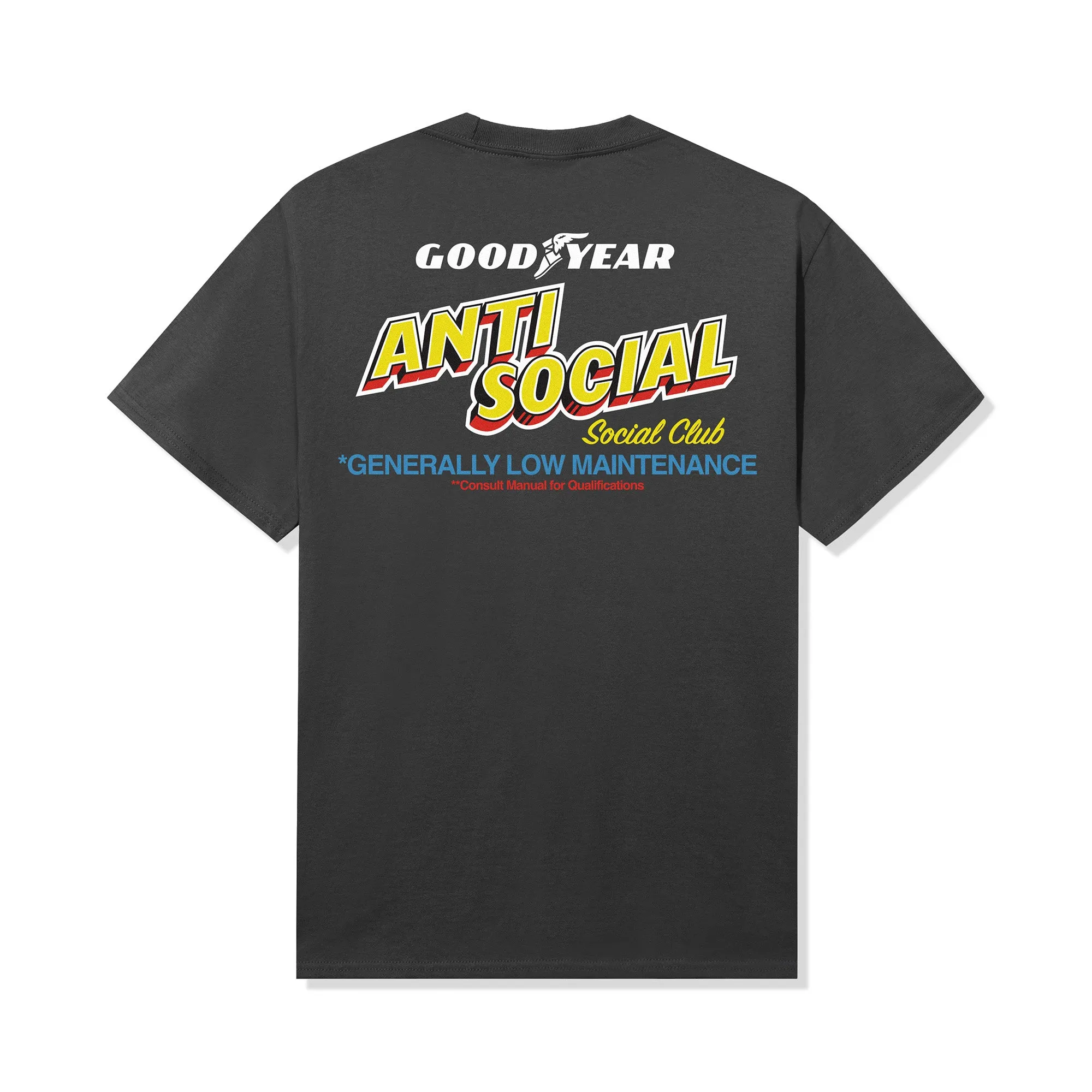 ASSC x Goodyear Generally Low Maintenance Tee sold by Anti Social Social Club