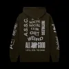 ASSC x Undefeated Schizophrenia Reflective Hoodie sold by Anti Social Social Club