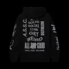 ASSC x Undefeated Schizophrenia Reflective Hoodie sold by Anti Social Social Club