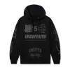 ASSC x Undefeated Schizophrenia Reflective Hoodie sold by Anti Social Social Club
