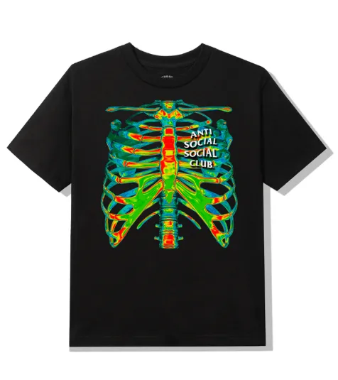 Blow To The Chest Tee - Black sold by Anti Social Social Club product image thumbnail 2