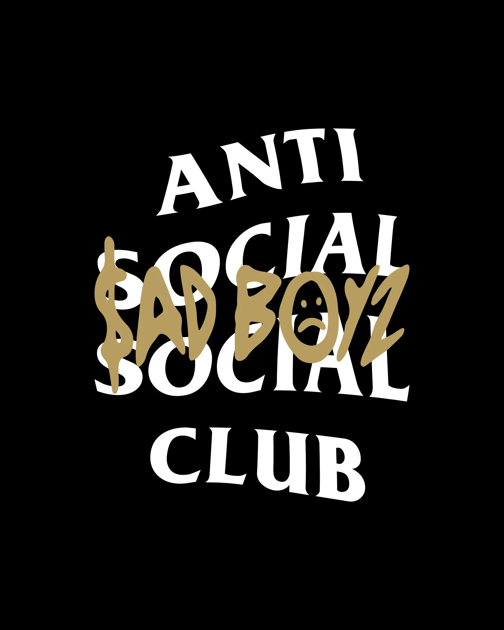 Sad Boyz Hoodie sold by Anti Social Social Club product image thumbnail 4