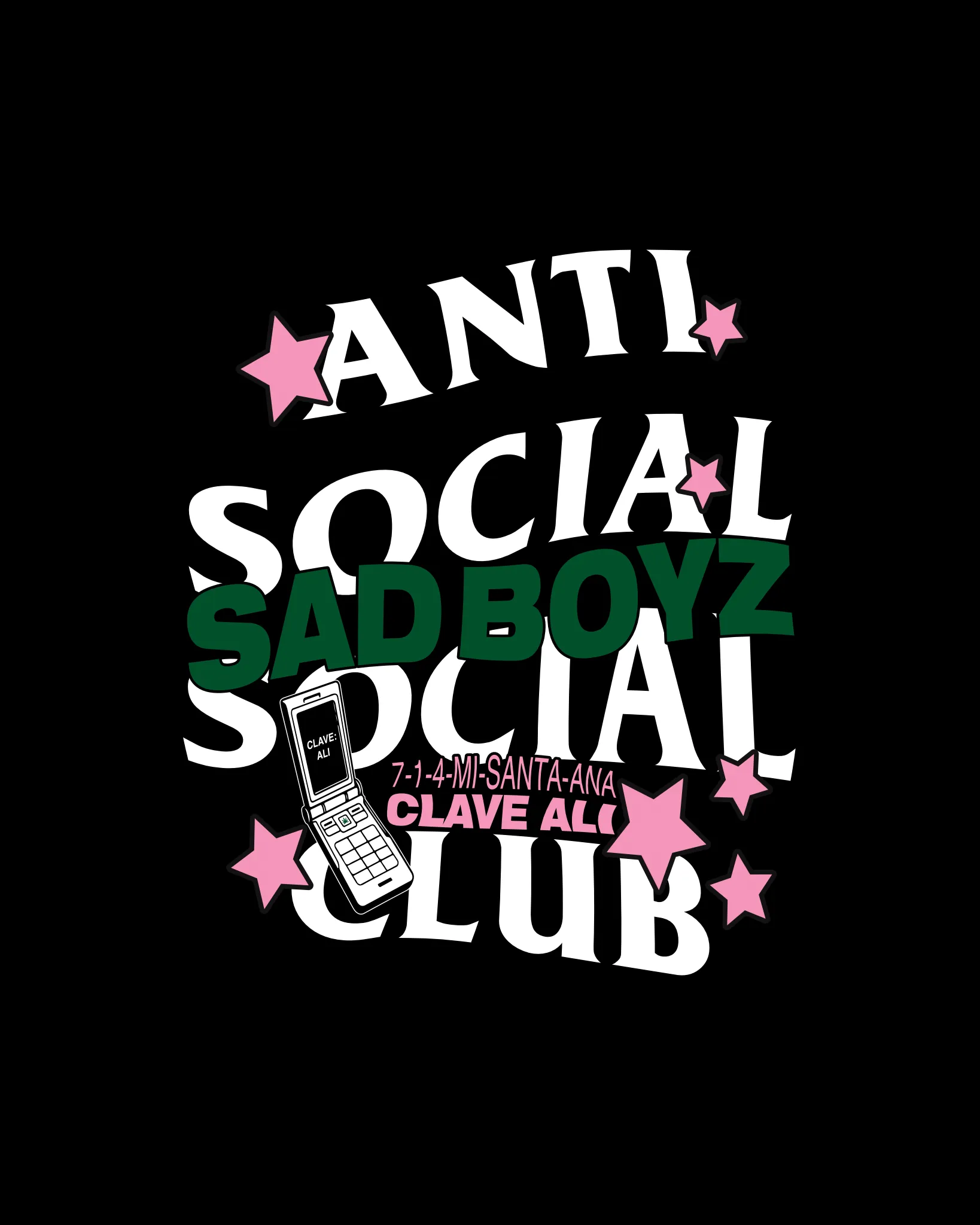 Clave Ali Hoodie sold by Anti Social Social Club product image thumbnail 3
