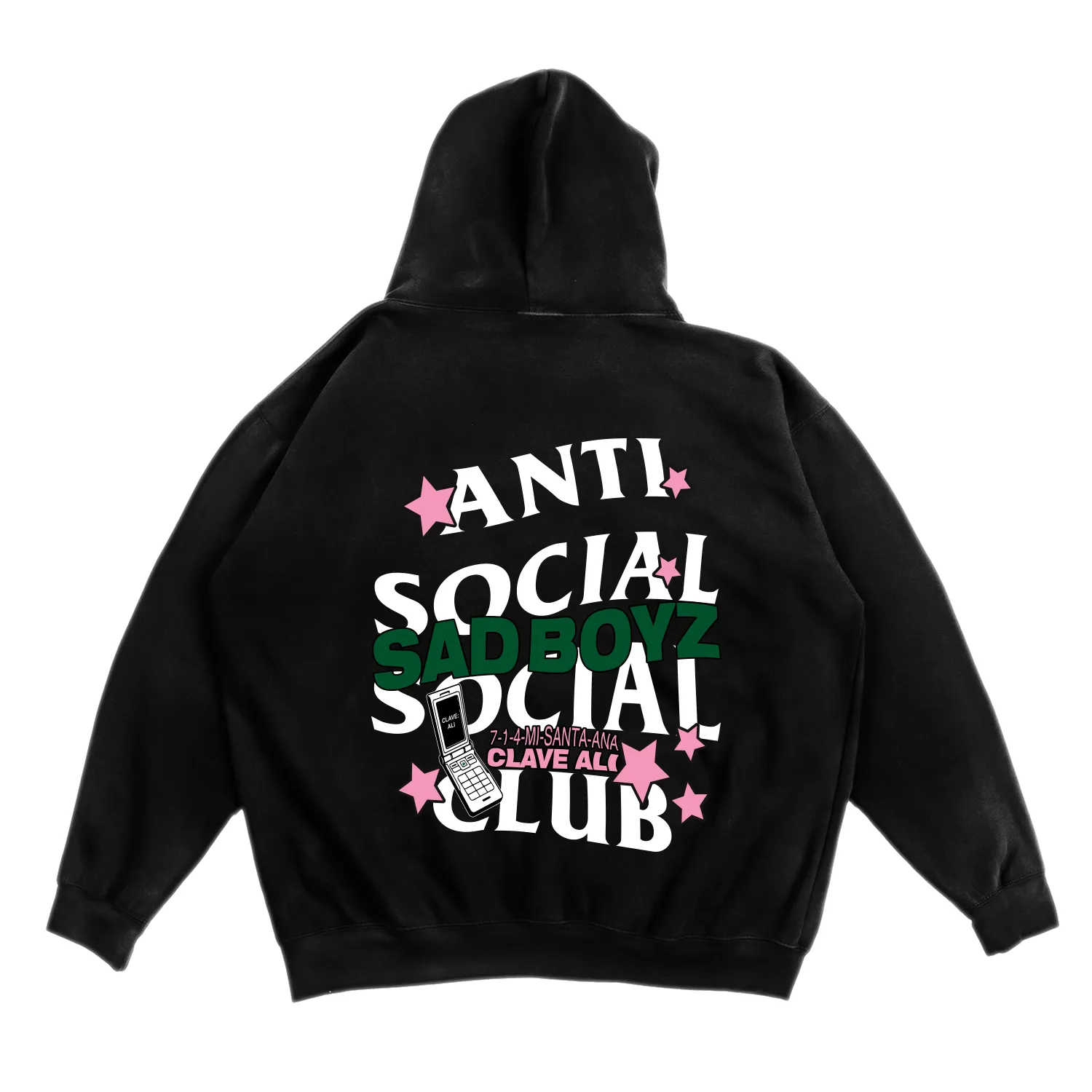 Clave Ali Hoodie sold by Anti Social Social Club