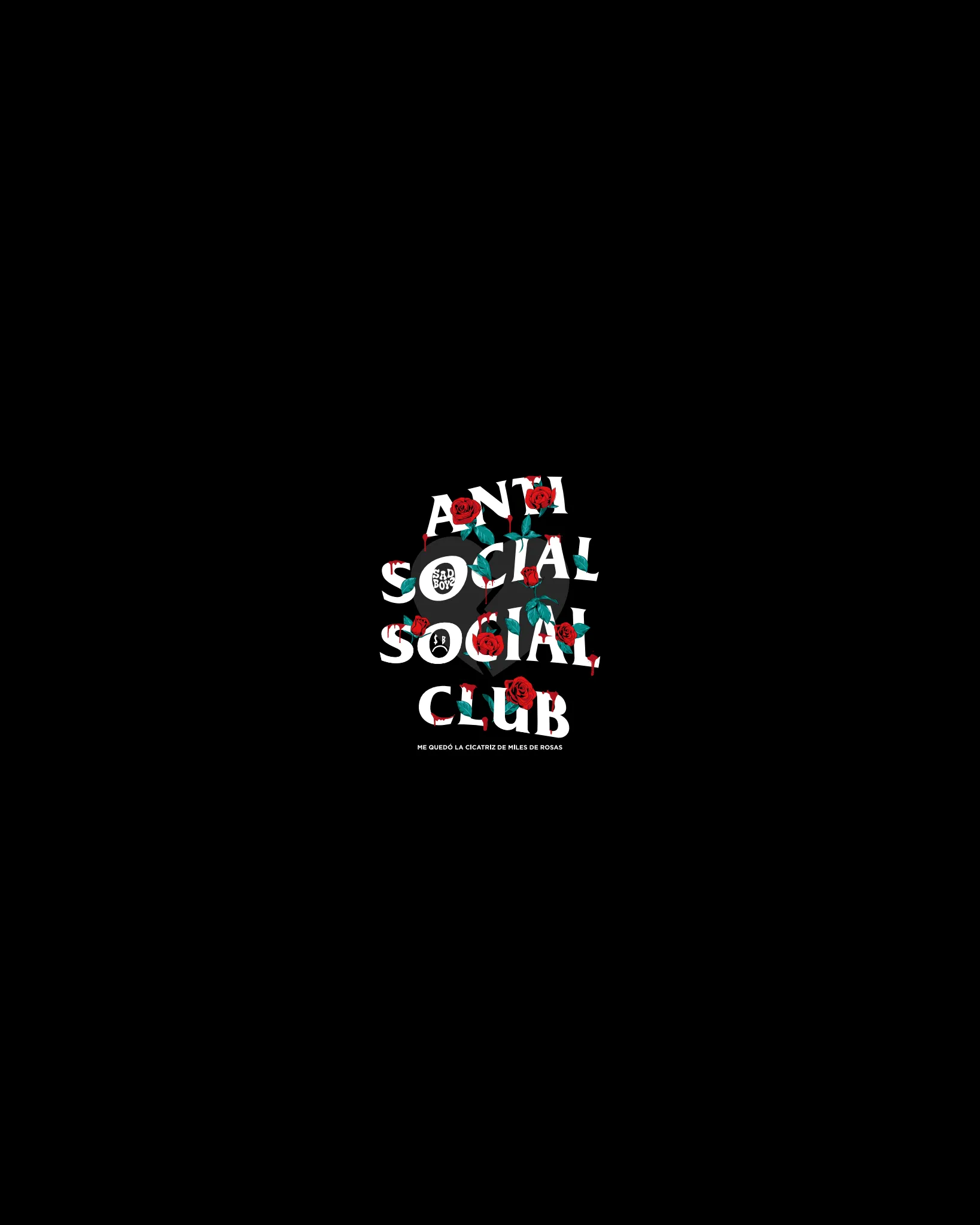 Miles De Rosas Tee sold by Anti Social Social Club product image thumbnail 4