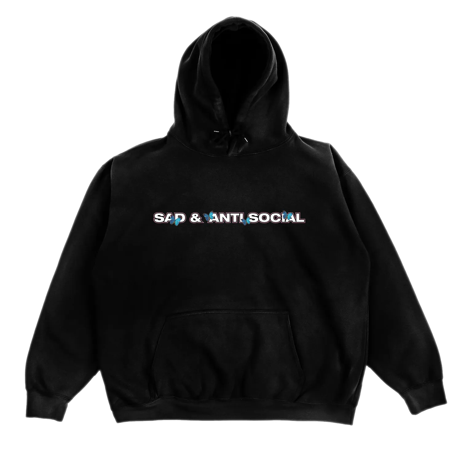 Sad and Anti Social Hoodie sold by Anti Social Social Club product image thumbnail 2