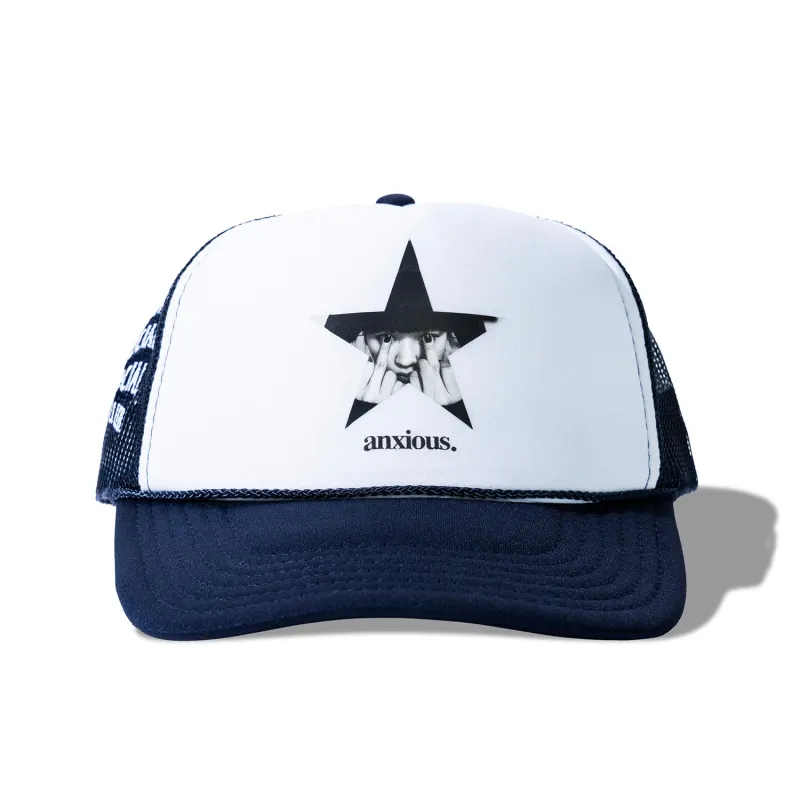 Anxiety Star Trucker - White/Navy made by Anti Social Social Club