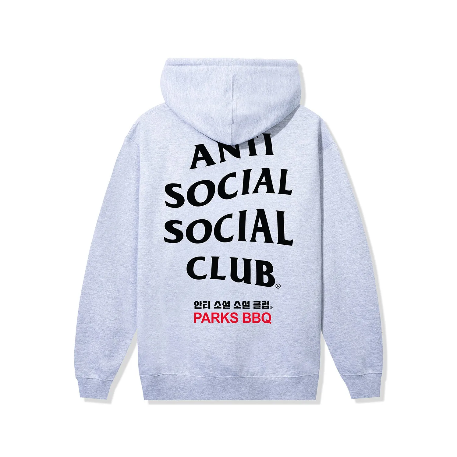Parks BBQ 2 Hoodie - Grey Heather sold by Anti Social Social Club product image thumbnail 2