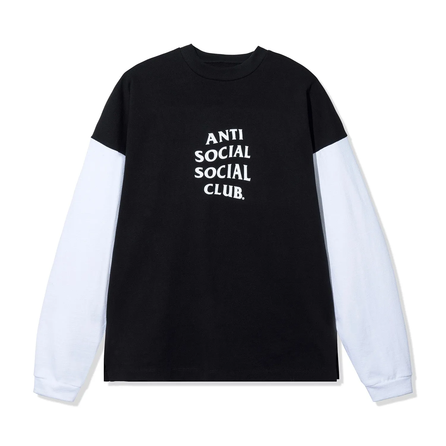 Contrast Sleeve Made in LA Heavyweight L/S Tee sold by Anti Social Social Club product image thumbnail 2