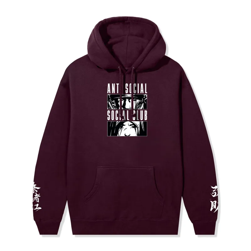 ASSC x Assassin's Creed Eyes Hoodie - Maroon sold by Anti Social Social Club