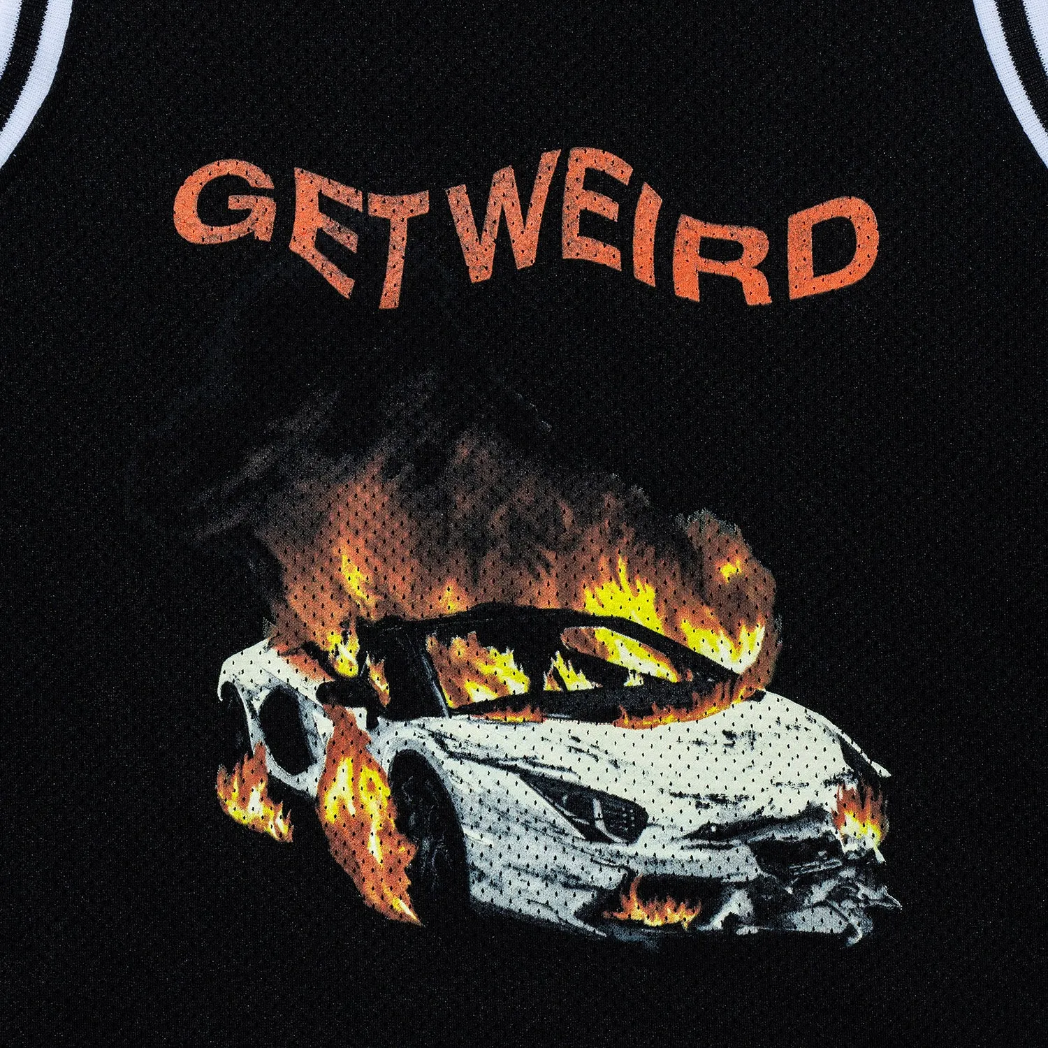 Burnout Basketball Jersey sold by Anti Social Social Club product image thumbnail 2